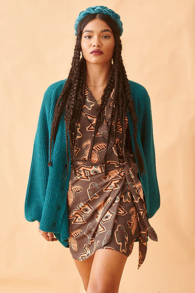 Helena Cardigan (Petrol)