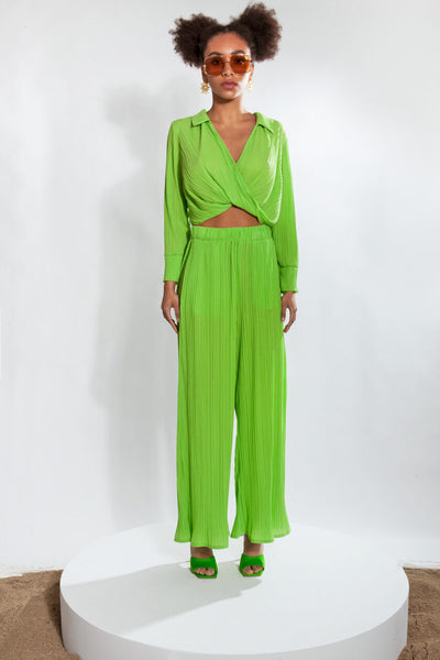 Sharifa Green Pants