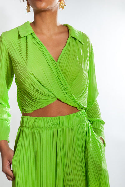 Sharifa Green Pants