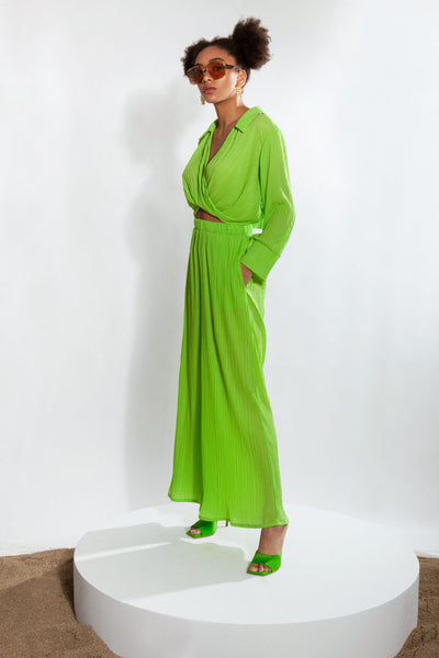 Sharifa Green Pants