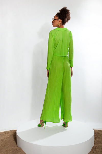 Sharifa Green Pants