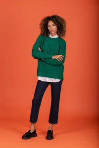 Lauren knit sweater (Emerald)
