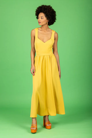 Alessia dress (Butter)