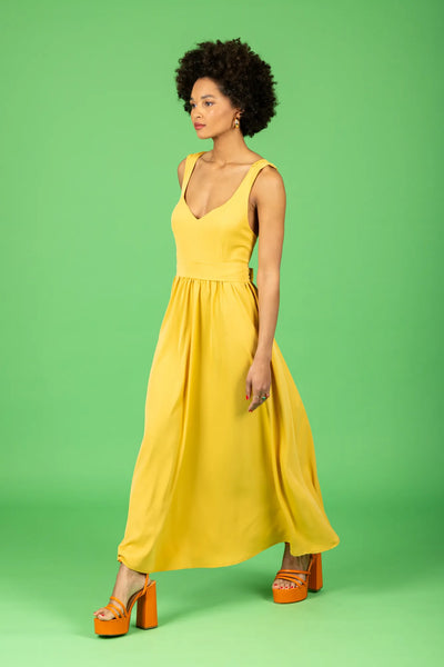 Alessia dress (Butter)