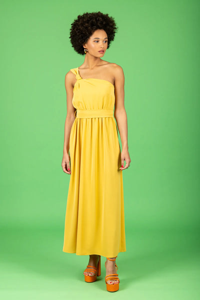 Carmen dress (Butter)