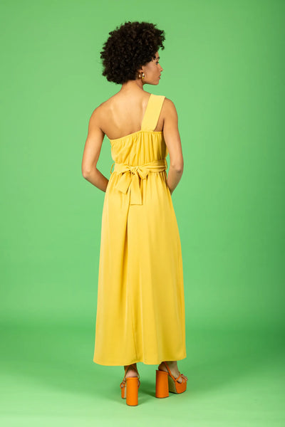 Carmen dress (Butter)