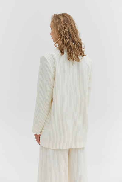 Nairobi Blazer (Orange Stripes)