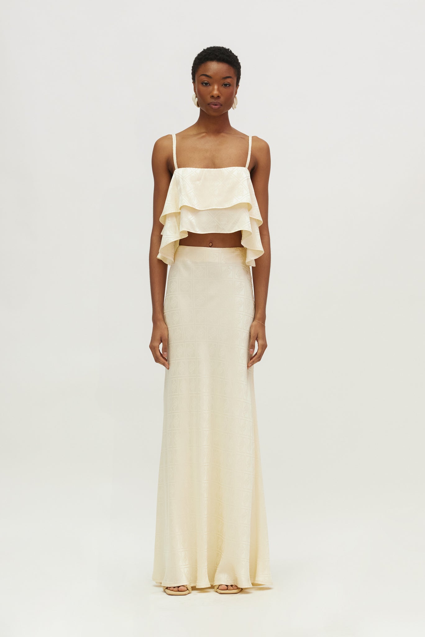 Rosemari Skirt (Cream)