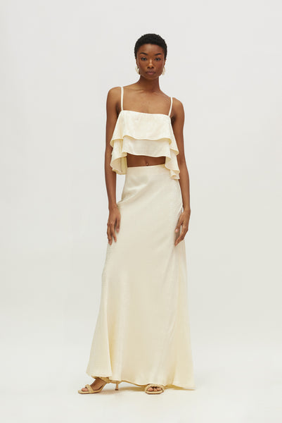 Rosemari Skirt (Cream)