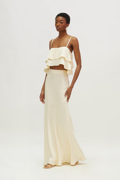Rosemari Skirt (Cream)