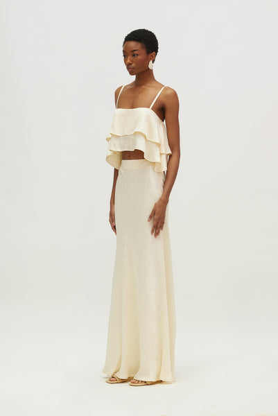 Rosemari Skirt (Cream)