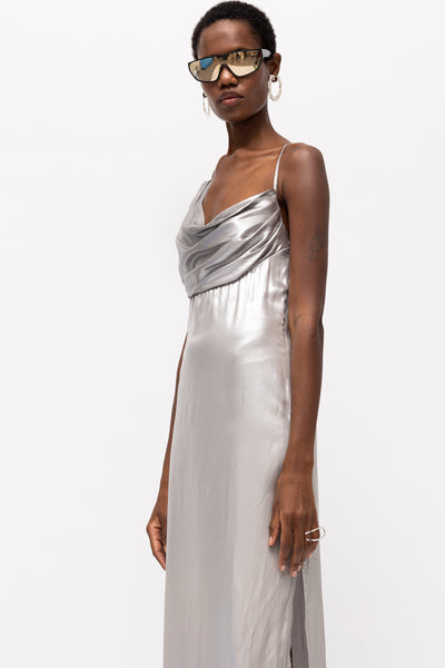 Astra Silver Dress