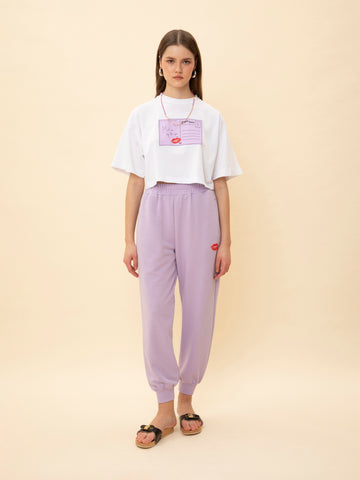 TRACK PANTS LILAC