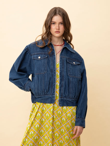 DENIM JACKET BLUE