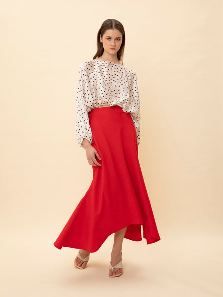 CROPPED TOP KARPOUZI CORAL