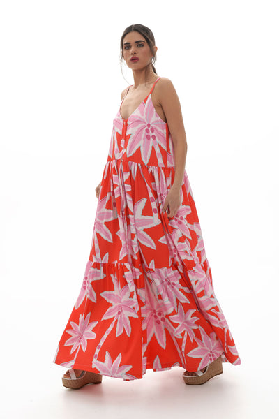 Amaryliss Dress (Palm trees)