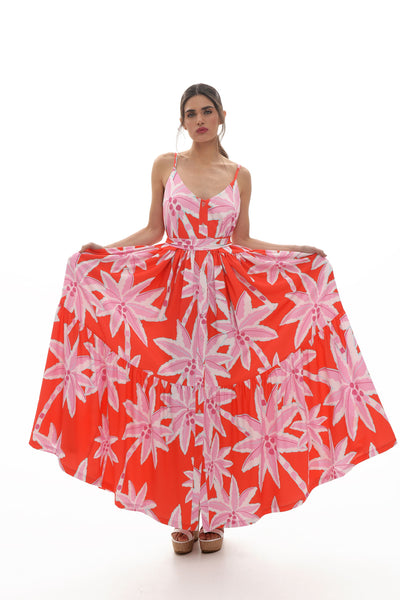 Amaryliss Dress (Palm trees)