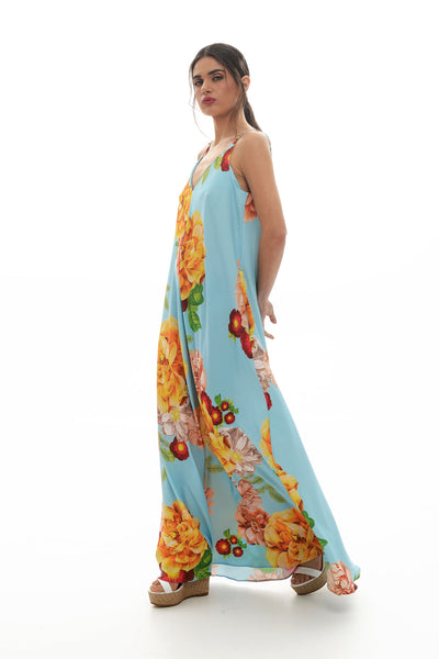 Eva Loose Dress (Sky Blue)