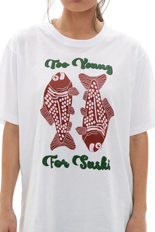 Marina Oversized T-Shirt (Fish)