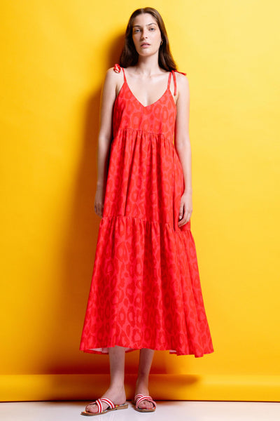 ‘DANNA’ ΜΙΝΤΙ ΦΟΡΕΜΑ (PINK/ANIMAL PRINT)