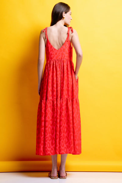 ‘DANNA’ ΜΙΝΤΙ ΦΟΡΕΜΑ (PINK/ANIMAL PRINT)