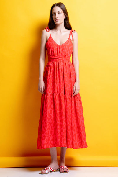 ‘DANNA’ ΜΙΝΤΙ ΦΟΡΕΜΑ (PINK/ANIMAL PRINT)
