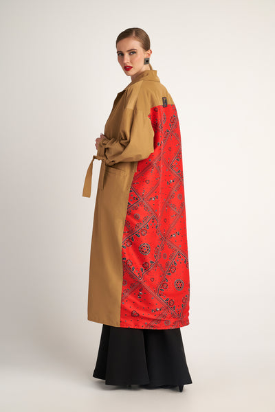 Scarlett Trench Coat (Camel)