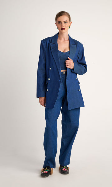 Uma Blazer (Denim)