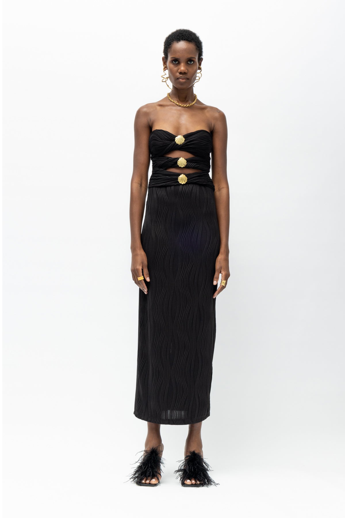 Selene Black Dress