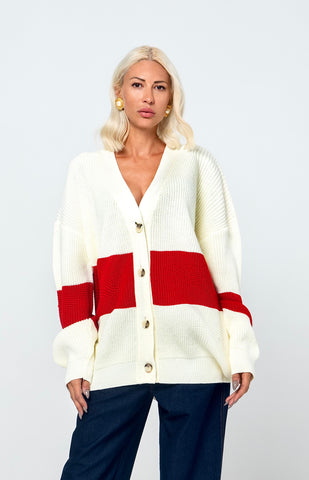 KONNIE KNITTED LONG CARDIGAN