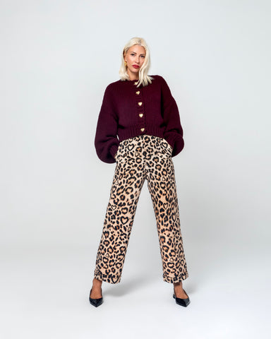 JENNY TROUSERS (ANIMAL PRINT)