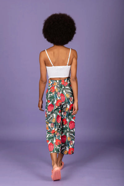 Macy crop top (White)