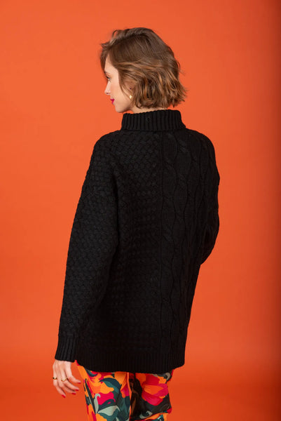 Chandler knit sweater (Black)