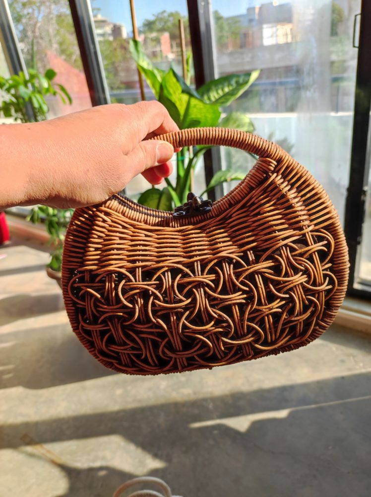 Clutch From Rattan Small