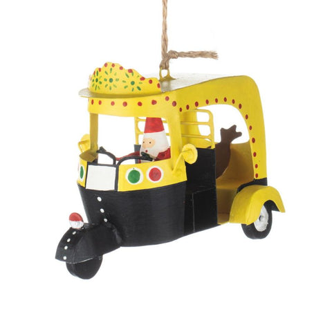 Αγ. Βασίλης σε tuk-tuk