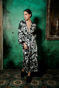 ACAPULCO KIMONO (BLACK FOLK)